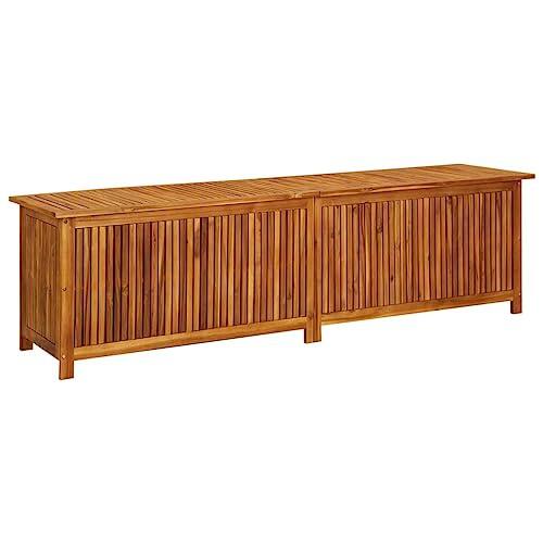 Solución Definitiva de Almacenamiento Exterior: Análisis de la Caja vidaXL de Madera Marrón