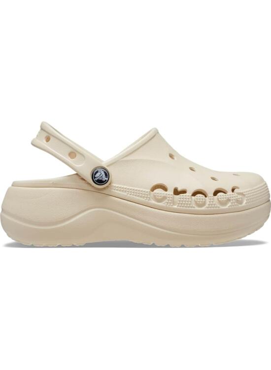 Crocs Baya Platform Clog 38-39 EU Winter White