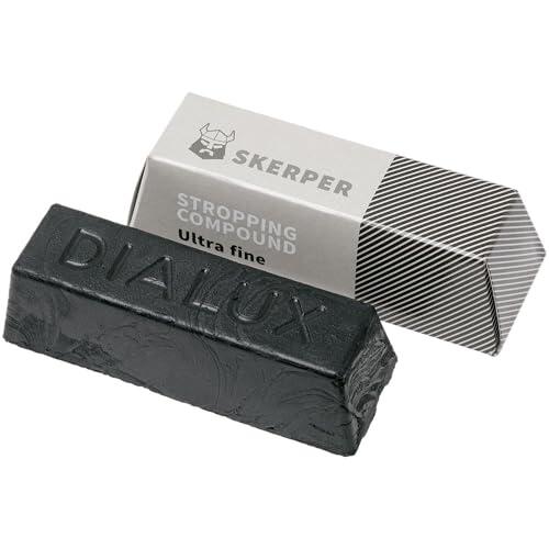 Skerper Stropping Compound STC001 Asentador Ultra-Fino, Negro