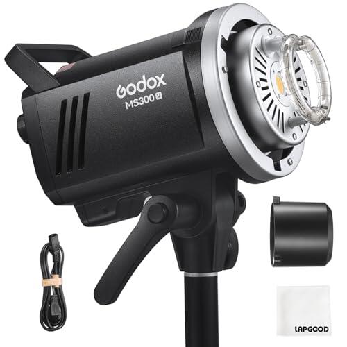 Godox MS300V Flash Estudio 300Ws LED Flash 2.4G X-System 5800K