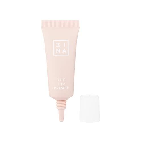 3INA MAKEUP - The Lip Primer - Prebase de labios de textura ligera - Primer labial que unifica el tono de labios - Prebase labial con acabado mate - Vegan - Cruelty Free