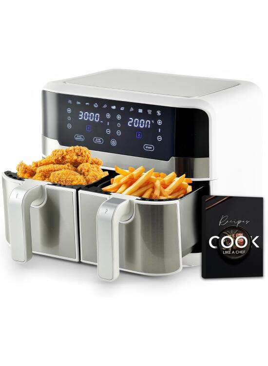 Evaluación Detallada de una Freidora de Aire de Doble Cesta