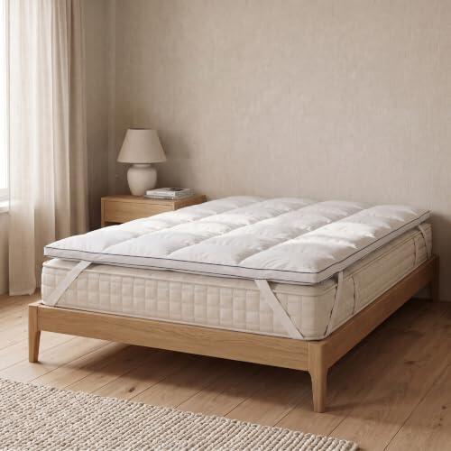 Transforma tu Cama en una Suite de Lujo: Análisis del Topper de Plumón 180x200 de Pikolin Home
