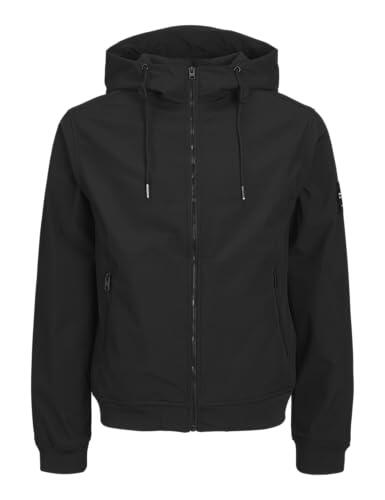 JACK & JONES Chaqueta de buffer para chicos, Negro, L