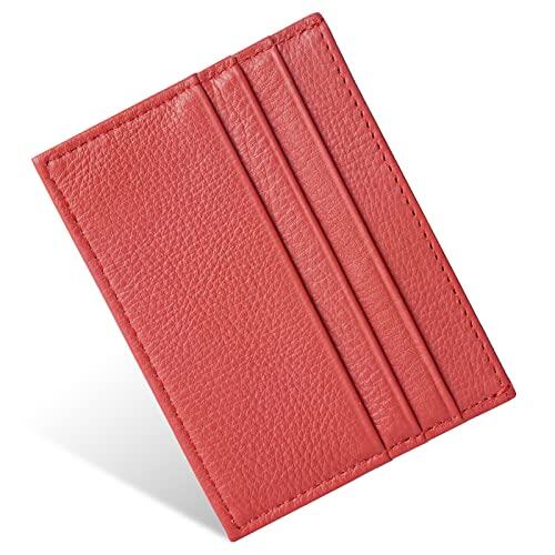 URAQT Tarjetero Mujer y Hombre, Porta Tarjetas de Tecnología Anti-Robo RFID, Card Holder, Carteira Porta Cartao, Funda Tarjeta Credito, Billeteras para Hombre y Mujer, Hombre