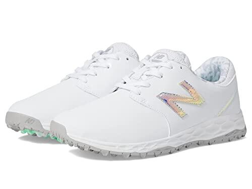 New Balance Zapatos de Golf Fresh Foam Breathe para Mujer, White, 7.5 UK Wide