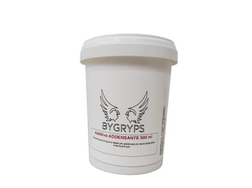 BYGRYPS Aditivo espesante de 500 ml para resina epoxi, poliéster, gelcoat y barniz, para encolado, anclaje o relleno de espacios vacíos