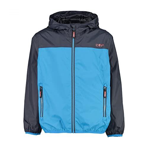 CMP - Chaqueta infantil con capucha para la lluvia, Danubio, 164