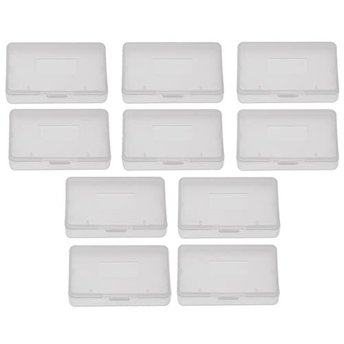 10 Piezas Caja de Tarjetas de Juego, Funda de Juego de Cartucho de Cubierta Antipolvo, Caja de Cartucho de Juego de ProteccióN Transparente, para Nintendo Game Boy Advance GBA(6,5 X 4 X 0,8 cm)