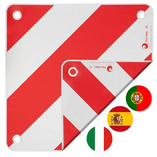 Placa V20 Homologada 3 en 1: La Solución Definitiva para Viajar por España, Italia y Portugal