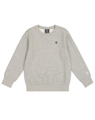 Champion Legacy Champion Basics B - Ultralight Powerblend Fleece Crewneck, Sudadera Deporte Mujer Niños, Grigio Melange Chiaro,