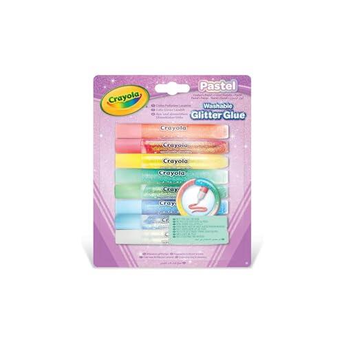 Magia en Tus Manualidades: Todo Sobre los Pegamentos con Purpurina Crayola Pastel