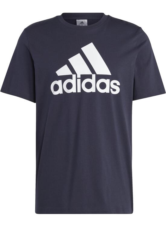 adidas Essentials Single Jersey Big Logo T-Shirt Camiseta de Manga Corta Hombre (Pack de 1)