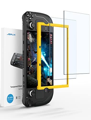 JSAUX Protector Pantalla Anti-reflejos para Steam Deck OLED/LCD, Pack de 2