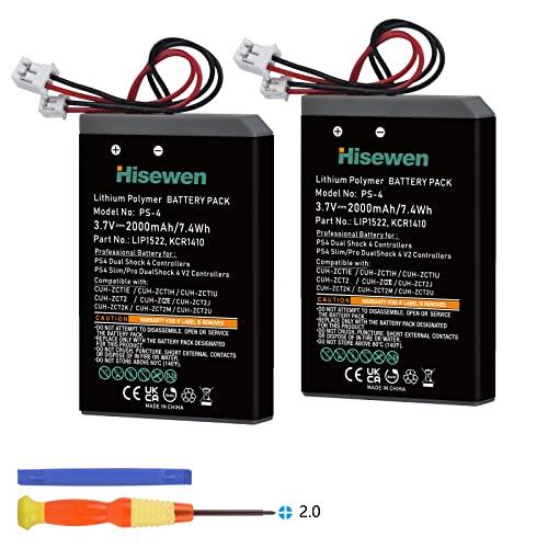 Revive tu mando de PS4: Análisis completo de las baterías Hisewen de 2000mAh