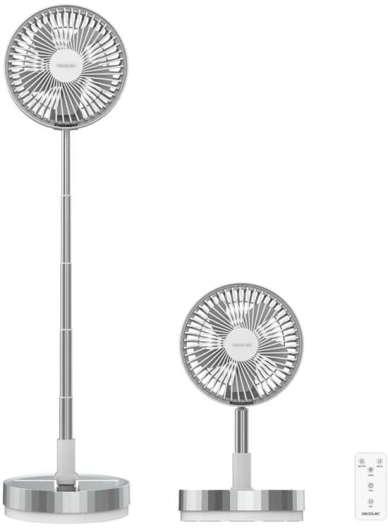 Ventilación Inteligente: Análisis del Ventilador Portátil Plegable Cecotec