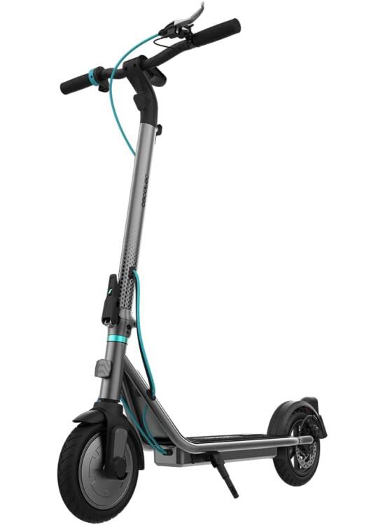 Cecotec Patinete Eléctrico Bongo Serie D20. 250 W con un Pico máximo de 500 W, 20 km de Autonomía, Ruedas 8,5”, Freno Eléctrico Delantero y de Disco Trasero, Homologado