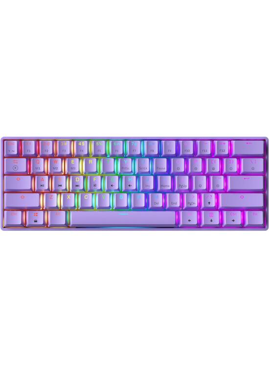 Rendimiento y Diseño: El Teclado GK61 para Gamers