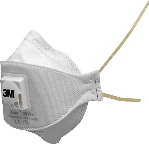 3M Aura Mascarilla para partículas, FFP1, con válvula, 9312+