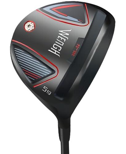 WENGH Golf Fairway Wood 5 o Wood 3, incluye cubierta para cabeza, maderas de golf para golfistas diestros con eje de grafito (Flex-Reqular)