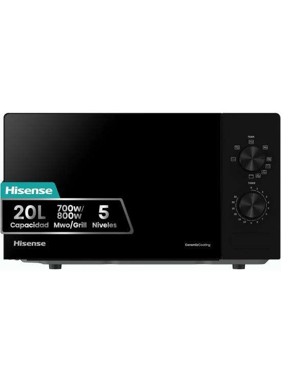 Funcionalidad y Diseño en la Cocina: Un Análisis del Microondas Hisense con Grill