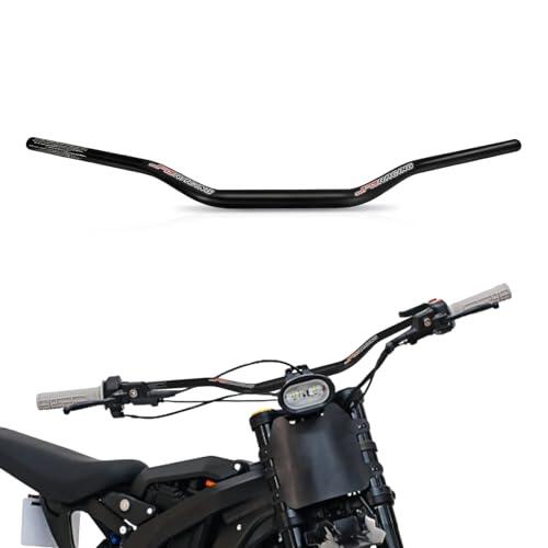 Manillar Moto 28mm,Manillar Universal Moto para Pit Dirt Bike ATV Quad Motocross-Negro