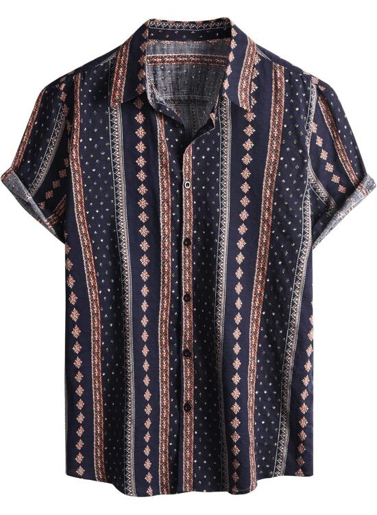 ¿Listo para el verano? Análisis de una camisa estampada para hombre