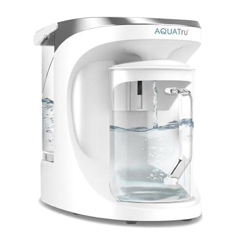 AQUA TRU Carafe | Purificador de agua de encimera para PFAS y otros contaminantes con exclusiva tecnología de ósmosis inversa de 4 etapas (no requiere fontanería ni instalación) | Sin BPA