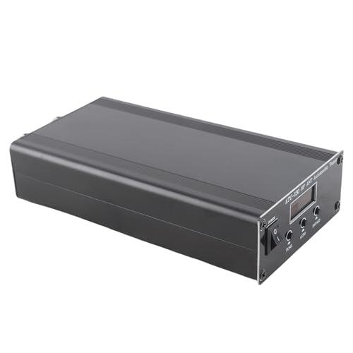 Sintonizador de Radio, ATU-130 1.8-50MHz 200W Sintonizador de Antena Automático Onda Corta Micro 10-15 VDC Pantalla OLED