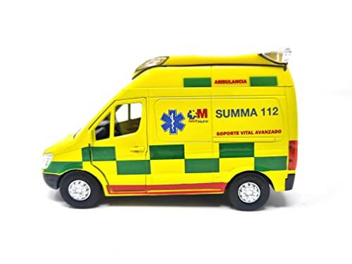Al rescate con ruedas: Descubre la ambulancia metálica PLAYJOCS GT-8104