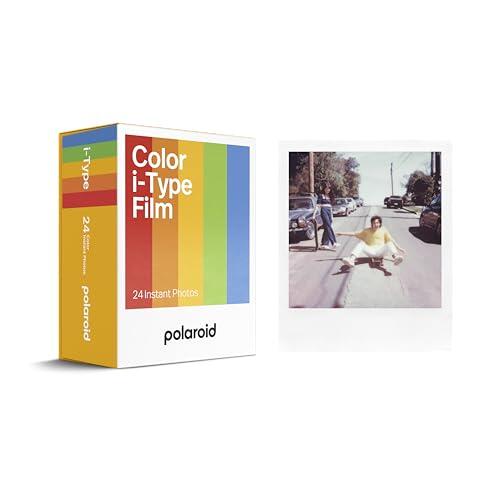 Polaroid Color Film for i-Type - Triple Pack - 24 Photos (6272), Multicolores (Película de Color), Paquete Triple (24 Fotos)