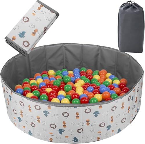 Espacio de juego infantil: análisis completo de la piscina de bolas plegable HB.YE de 100 cm
