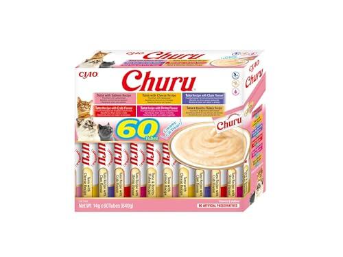 Análisis completo del snack cremoso INABA Churu sabor atún para gatos