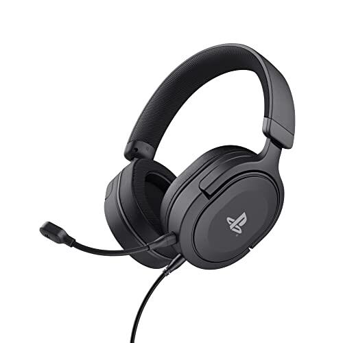 GXTrust Forta Cascos PS5 Licencia Oficial para PlayStation 5, Negro