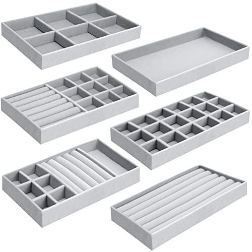 Organización Modular de Joyería: Eficiencia y Estilo