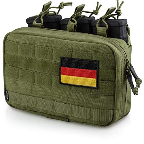 WYNEX Táctica Bolsa Herramientas Molle EDC Pouch Medical EMT Organizador Utility Molle Accesorios para Caza Militar
