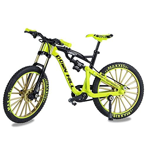 Análisis detallado de la mini bicicleta de montaña Jiahuade escala 1:10