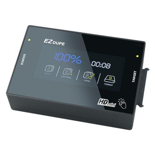 Guía definitiva del EZ DUPE HDmini Touch: Clonación profesional de discos sin PC
