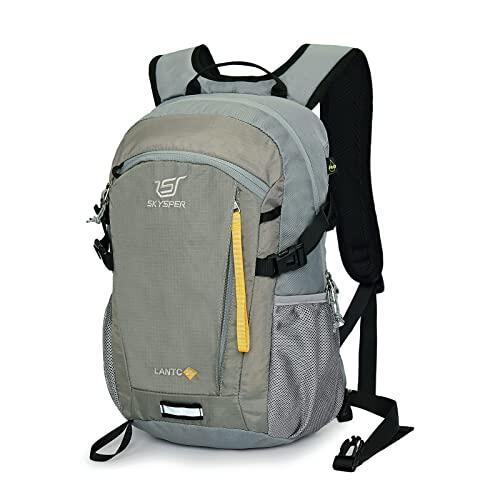 SKYSPER 20L Mochila Pequeña de Senderismo, Trekking para Hombres Mujeres Mochilas de Marcha Ultraligera Macuto de Viaje Casual para Montaña Acampada Camping Actividad al Aire Libre