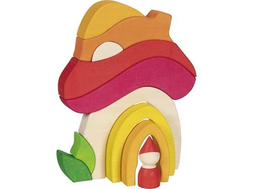 Análisis Completo de la Casa de Hongos Goki: Un Juguete de Madera Didáctico