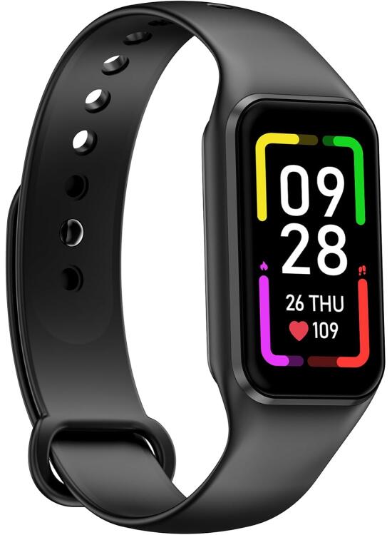 Blackview Smartwatch, Reloj Inteligente Hombre Mujer - Oxímetro(SpO2) Caloría Podómetro Sueño Pulsometro | Pantalla de 1,47 Pulgadas, iP68 Impermeable, Pulsera Actividad Compatible con Android e iOS