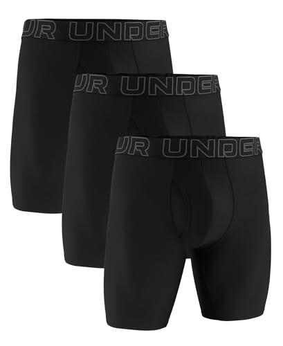 Under Armour Bóxer Negro Hombre Ajustado L