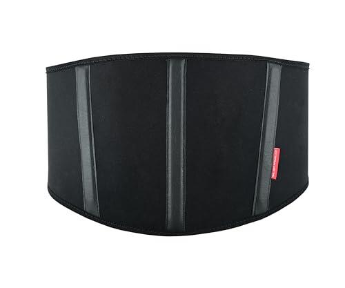 BLACKWILD Cinturón para riñones de neopreno para moto | Calentador de riñones y soporte lumbar de neopreno para una estabilización efectiva | Cinturón para riñones para moto, para hombres y mujeres
