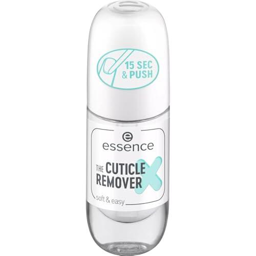 Essence Cosmetics Quitacutículas THE CUTICLE REMOVER, expresión del resultado, resultado inmediato, 8 ml