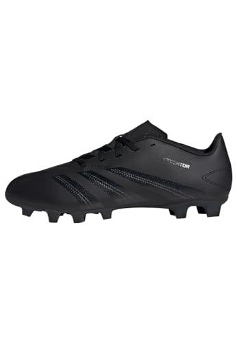 adidas Unisex adulto Predator Club Flexible Ground Football Boots, Core Black / Carbon / Core Black, 40 2/3 EU