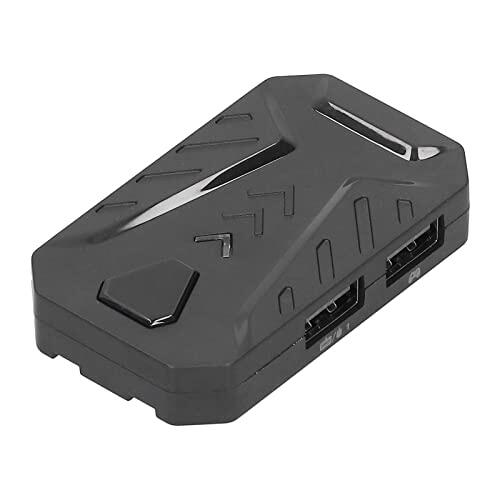 Adaptador de Teclado y Ratón, Adaptador de Teclado y Ratón Convertidor de Controladores de Juegos para PS3 / PS4 / PS5 / Xbox360 / Xbox One, Plug and Play