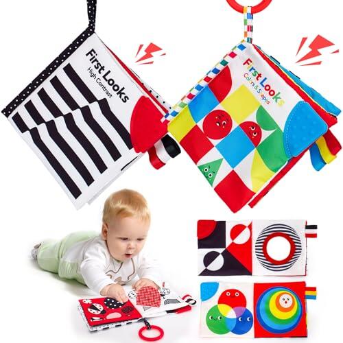Guía de Estimulación Visual Temprana con Libros Sensoriales para Bebés