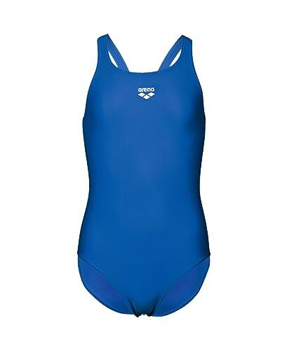 Arena Dynamo Junior R Bañador de Una Pieza para Niña, Bañador Deportivo de Tejido Arena Maxfit Eco Resistente al Cloro y al Salitre, con Protección UV UPF 50+