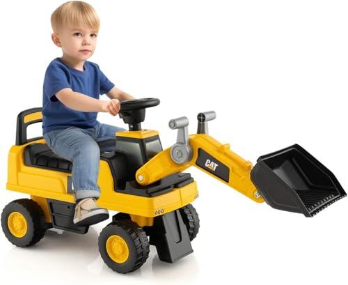 Cómo elegir la excavadora correpasillos perfecta para niños de 1 a 3 años