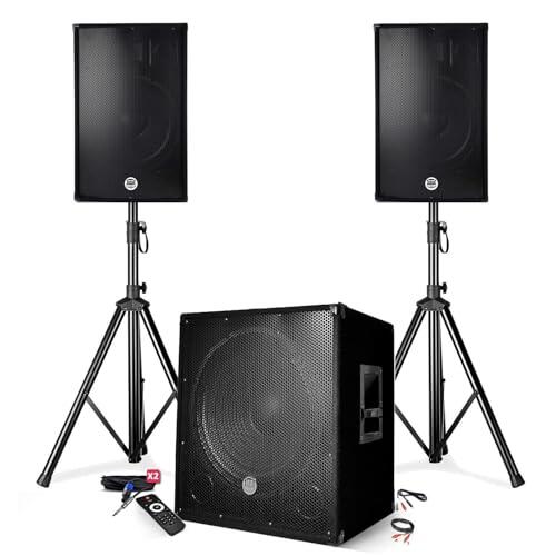 Potencia y Versatilidad Sonora: Análisis del Sistema DJ Bmsonic BMS-1515-2500W